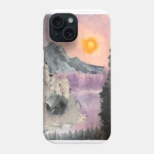 Winter Cabin Phone Case