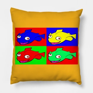 4 fishs Pillow