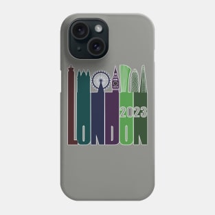 London Skyline 2023 Phone Case