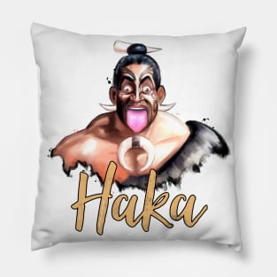 Haka Dance Pillow