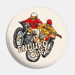 Enduro bike Pin