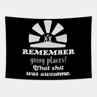 2020 Sucks, Remember going places? Tapestry