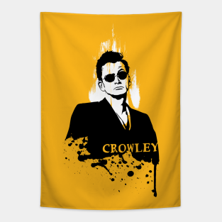 Good Omens Crowley Tapestries Teepublic