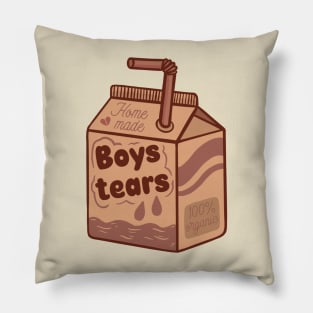 Boys tears Pillow