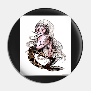 Catfish river Mermaid Pin