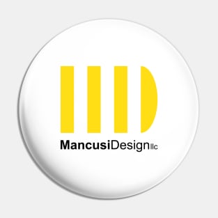 Mancusi Design Main Logo Light Background Pin