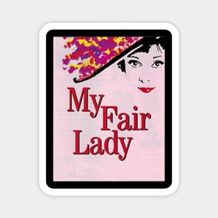 My Fair Lady Pink Magnet