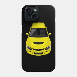 Lancer Evolution IX Evo 9 2005-2007 - Yellow Phone Case