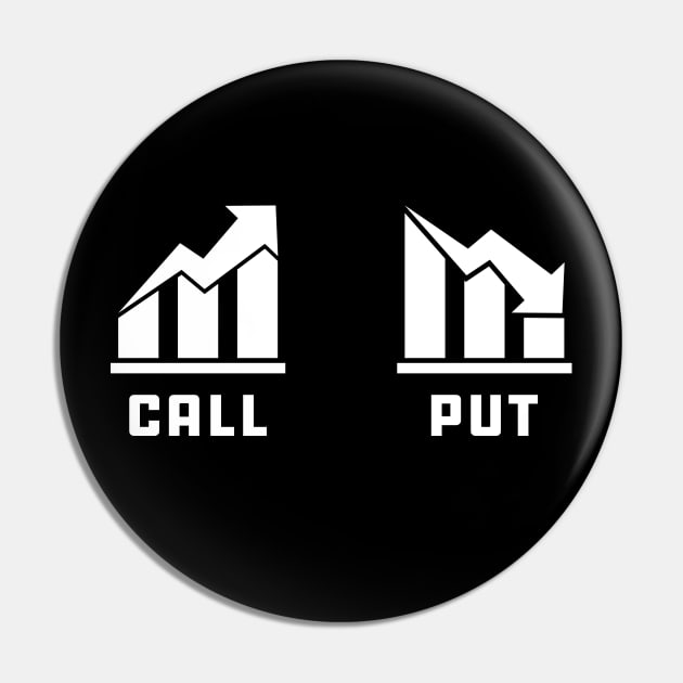 Binary Option Trader - Call Put Pin by KC Happy Shop