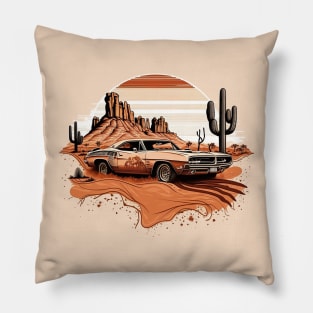 MUSCLE CAR Pillow