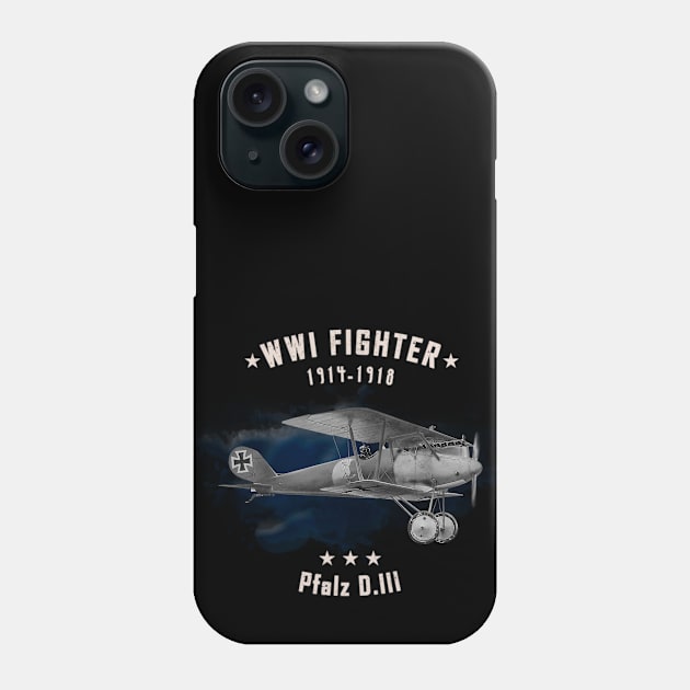 Pfalz WWI Fighter aircraft Phone Case by Jose Luiz Filho