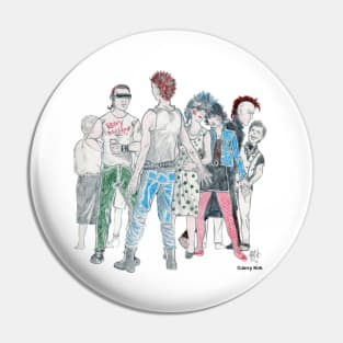 'The Scene' Pin