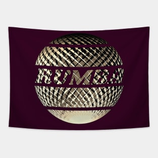 Rumba discoball gold Tapestry