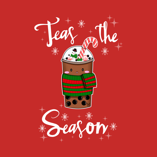 Teas the Season Boba Tea by JJ Dreaming