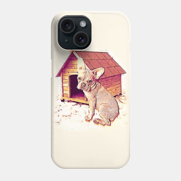 Adorable French Bulldog Phone Case by Leon Star Shop