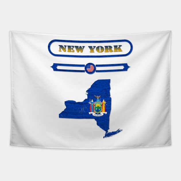 NEW YORK STATE, UNITED STATES, USA. SAMER BRASIL Tapestry by Samer Brasil