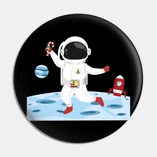 Christmas in Space Pin