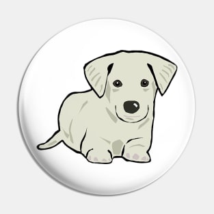 Yellow Lab Puppy Pin