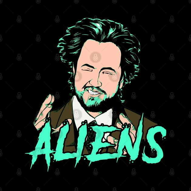 Giorgio Tsoukalos Aliens by RichyTor