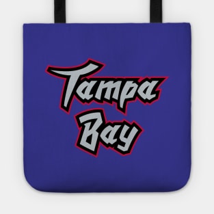 Tampa Bay basketball - purple Tote