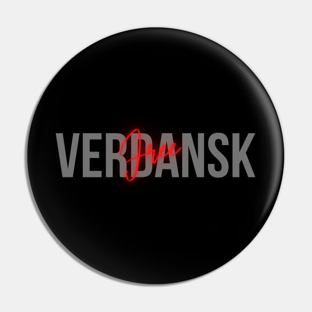 Free Verdansk - Red Pin by DeaconFrostDesigns