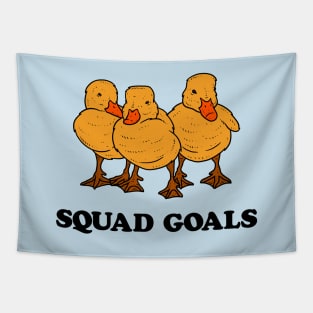 Ducklings Squad Goals Tapestry