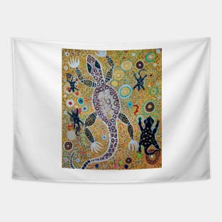 THE GOANNA (Milbili) Tapestry