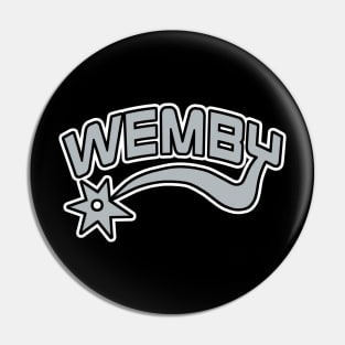 Wemby, San Antonio Basketball Pin