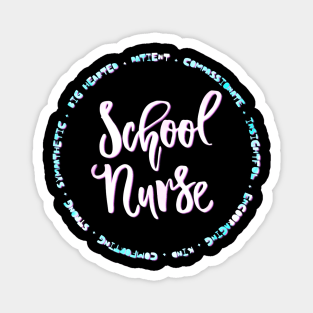 Cute School Nurse Magnet