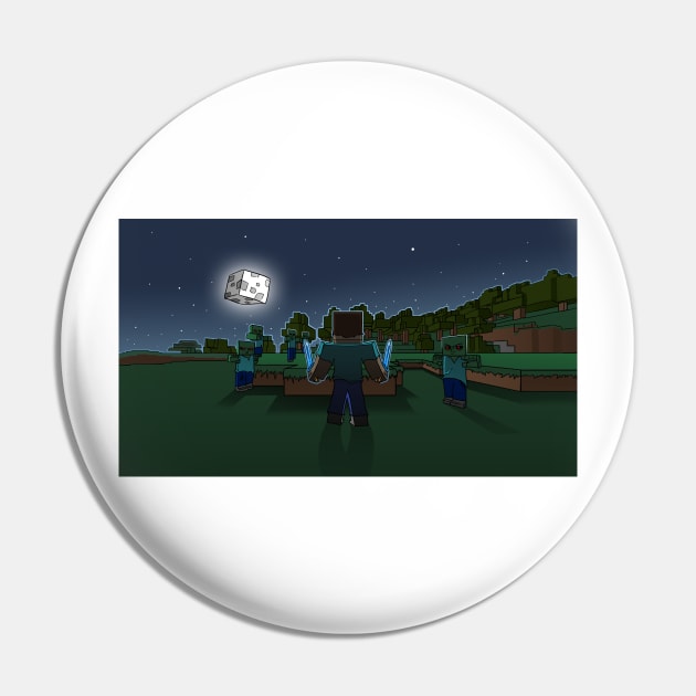 Minecraft Night Fighter Pin by YanayGoor