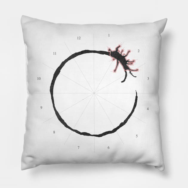 Heptapod Language Pillow by JorisLAQ