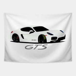 Drivers Car - Cayman GTS (981) Inspired Tapestry