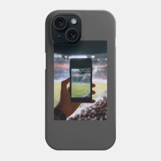 football on a cellphone Phone Case