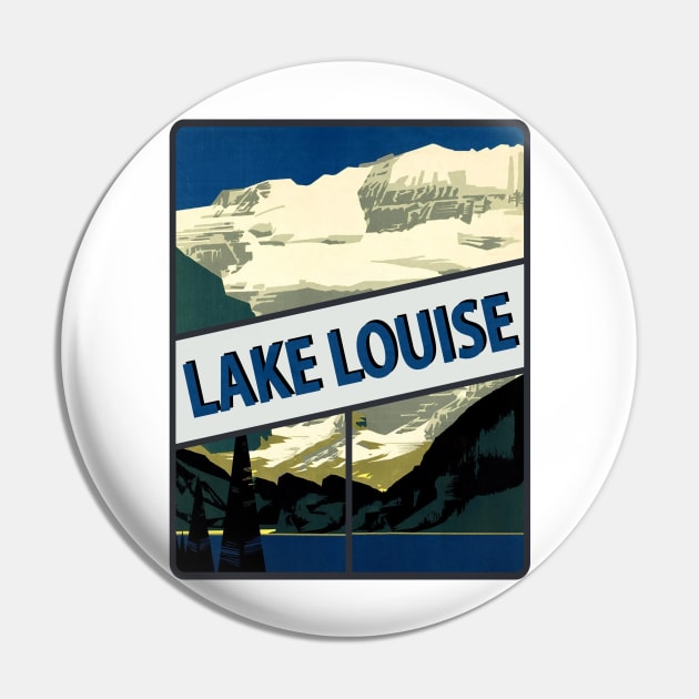 Lake Louise Canada Decal Pin by zsonn