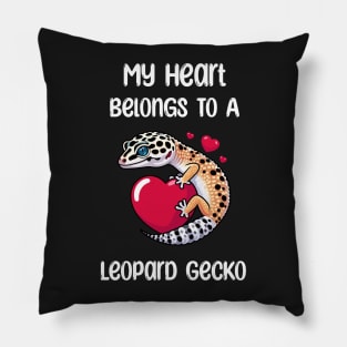 Leopard Gecko Pillow