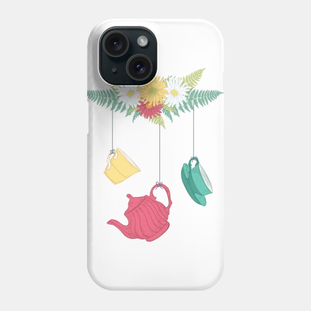 Tea Mobile Phone Case by SWON Design