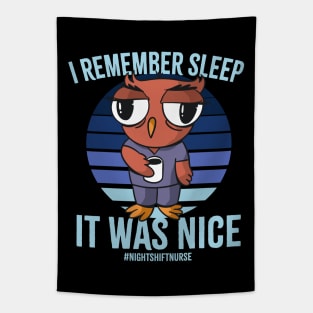 I remember sleep Tapestry