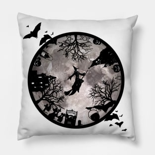 Haunted Moon Pillow