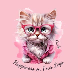 Happiness on Four Legs T-Shirt