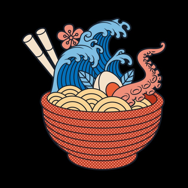 Ramen Noodles Bowl by Buy Custom Things