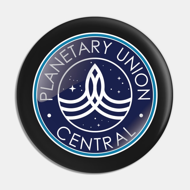 PLANETARY UNION CENTRAL Pin by KARMADESIGNER T-SHIRT SHOP
