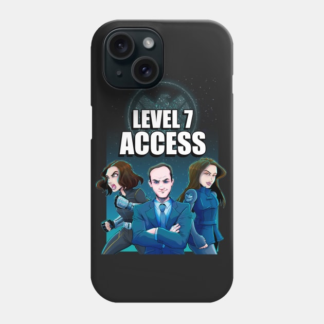 Level 7 Access Phone Case by PageBranson