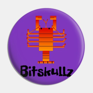 Bitskullz lobster Purple colors Pin