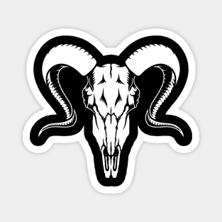 Goat Skull Magnet