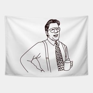 Office Space Bill Lumbergh Meme Tapestry