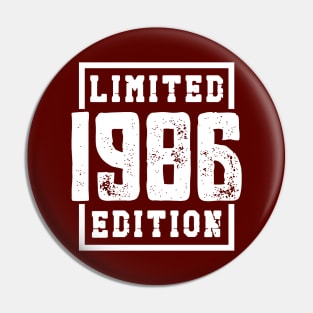 1986 Limited Edition Pin