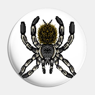 Tarantula Pixel Art 6 Pin