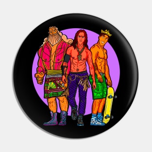 Tarzan, King Neptune & Naveen Pin