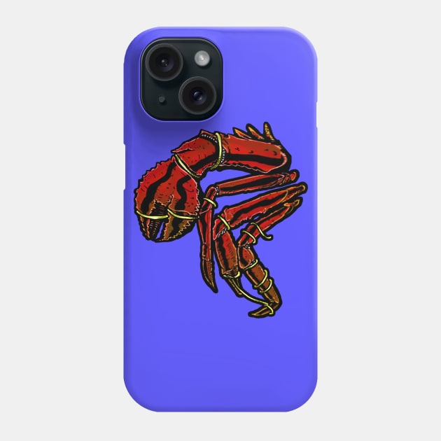 Crab Legs Phone Case by Azgrakth