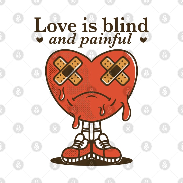 Love is blind and painful by adipra std